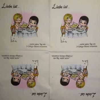 404 Comics - 2-ply (Küche)- Love is